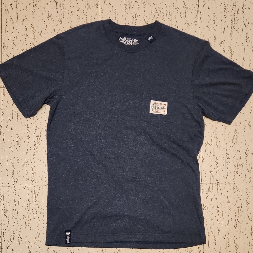 LRG Lifted Research Group Gray Father Nature Crewneck T-Shirt Vintage Y2K